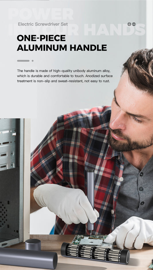 Liulon LL-ET62 62 In 1  Screwdriver Set With 3 Adjustable Gears